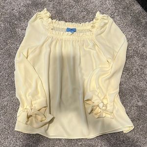 Cece yellow top size XS
